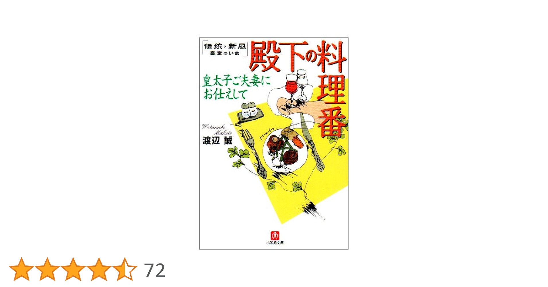 殿下の料理番: 皇太子ご夫妻にお仕えして (小学館文庫 R こ- 6-4